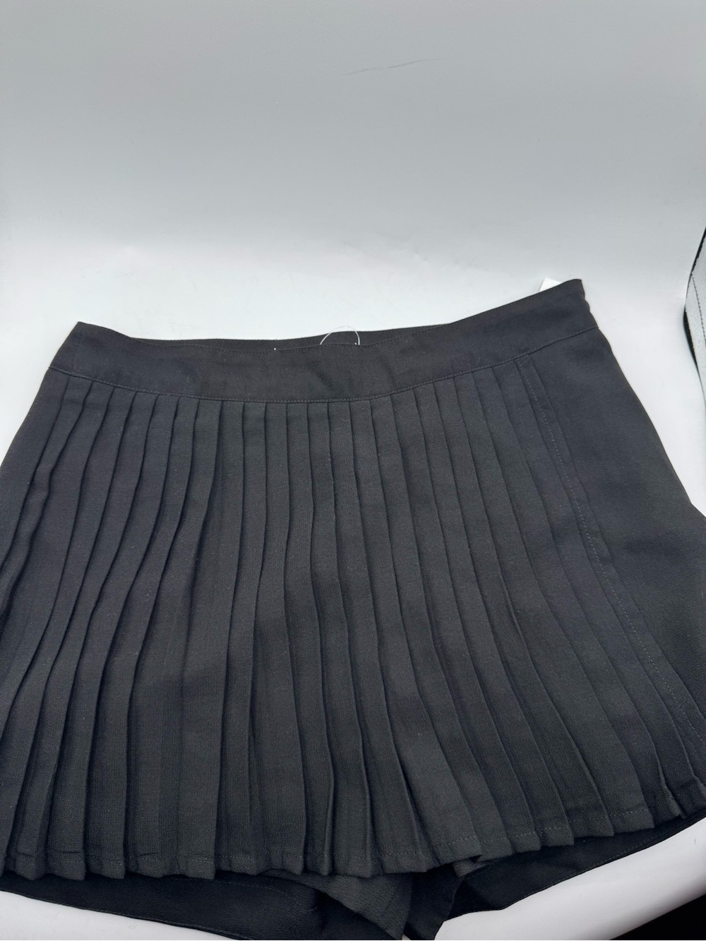 Abercrombie & Fitch Black Pleated Mini Skirt